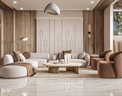 𝐁𝐎𝐘 𝐁𝐄𝐃𝐑𝐎𝐎𝐌 on Behance All White Living Room Ideas, Luxury Living Room Designs Classy, Paneling Design, Monochromatic Interior, Living Room Designs Modern, Drawing Room Design, Living Room Wall Designs, Drawing Room Interior, Interior Design Minimalist