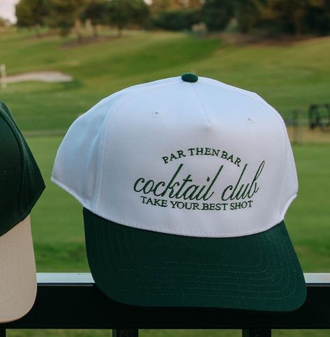 Golf Trucker Hat, Country Club Theme, Masters Party, Golf Girl, Trendy Golf, Golf Birthday Party, Golf Inspiration, Golf Event, Golf Birthday