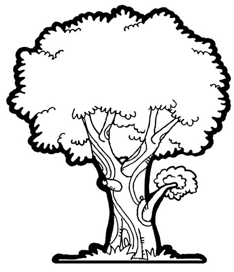 Tree Line Drawing, Olive Art, Branch Drawing, Basic Sketching, Tree Sketches, Tree Coloring Page, Tree Clipart, Black And White Tree, Clipart Black And White