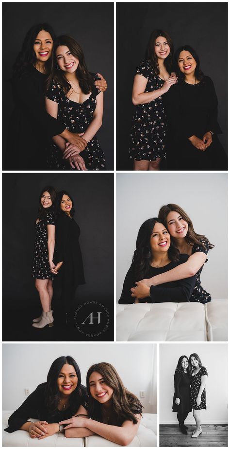 Mom Daughter Birthday Photoshoot, Mother’s Day Pic Poses, Self Portrait Poses Family, Mom And Daughter Selfie Ideas, Pose For Mother And Daughter, Pose Mother And Daughter, Mother Days Photoshoot Ideas, Mothers And Daughters Photoshoot, Photography Poses Mom And Daughter