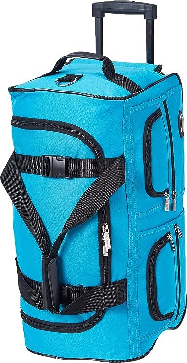 Limited time deal $30.49 (56% Off)(List Price: $69.00) Rockland Rolling Duffel Bag Bag Airport, Spinner Wheel, Rolling Duffle Bag, Travel Bag Essentials, Rolling Backpack, Luggage Covers, Vintage Luggage, Luggage Straps, Fashion Toys