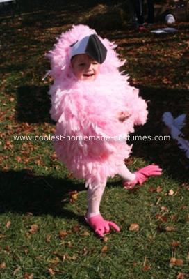 flamingo Homemade Animal Costumes, Halloween Flamingo, Flamingo Halloween, Costume Homemade, Flamingo Costume, Bird Costume, Animal Costumes, Homemade Costumes, Diy Toddler