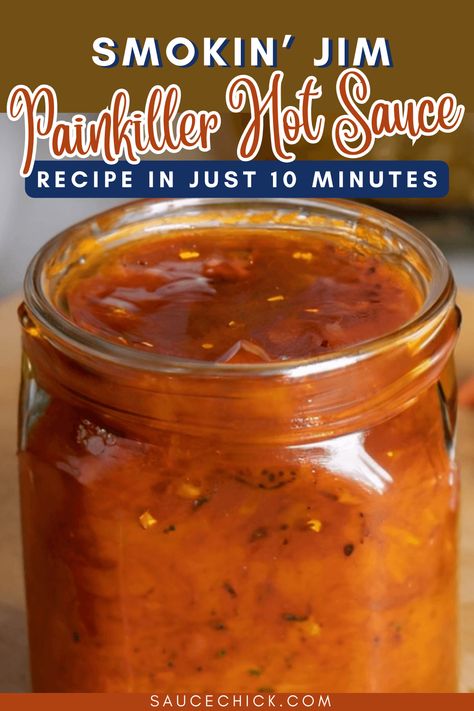 Jim’s Painkiller Hot Sauce Texas Pete Hot Sauce, Smoked Hot Sauce Recipe, Hot Sauce Recipe, Chili Pepper Sauce, Hot Pepper Recipes, Homemade Bbq Sauce Recipe, Homemade Hot Sauce, Hot Sauce Recipes, Homemade Sauce Recipes