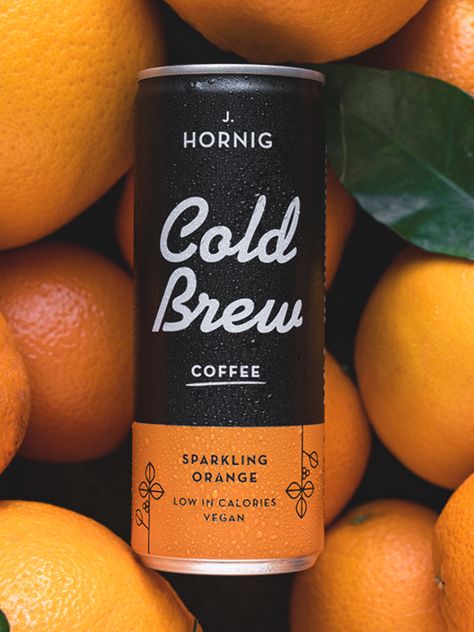 Packaging Design Colorful, Typography Packaging Design, Cold Brew Packaging, Coldbrew Coffee, Craft Beer Packaging, Coffee Package, Cold Brew Iced Coffee, Typography Packaging, Product Packaging Design