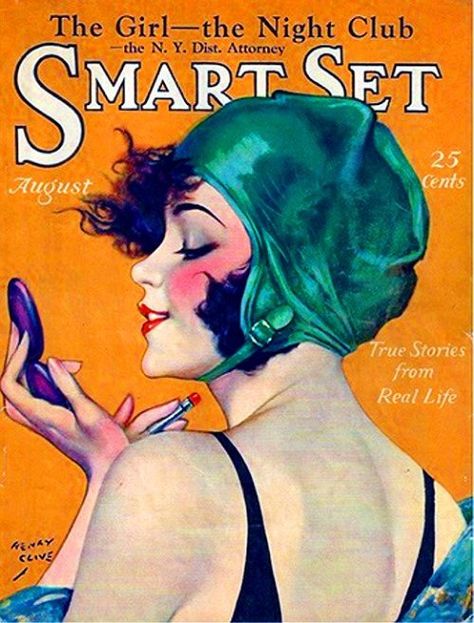 The Smart Set, August 1926. 1920 Magazine, Vintage Poses, 1920s Advertisements, Messy Drawer, Henry Clive, Green Steampunk, Aesthetics Art, Image Overlay, Smart Set