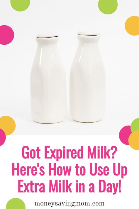 Here is a super easy recipe to use up milk fast and can save you up to $200 a year on groceries! Plus it is very nutritious and a genius way to use up that milk! What To Do With Expired Milk, Excess Milk Recipes, Recipe That Uses A Lot Of Milk, What To Do With Old Milk, What To Do With Spoiled Milk, Using Up Milk Recipes, What To Do With Milk Before It Expires, Recipes That Use Whole Milk, Skim Milk Recipes