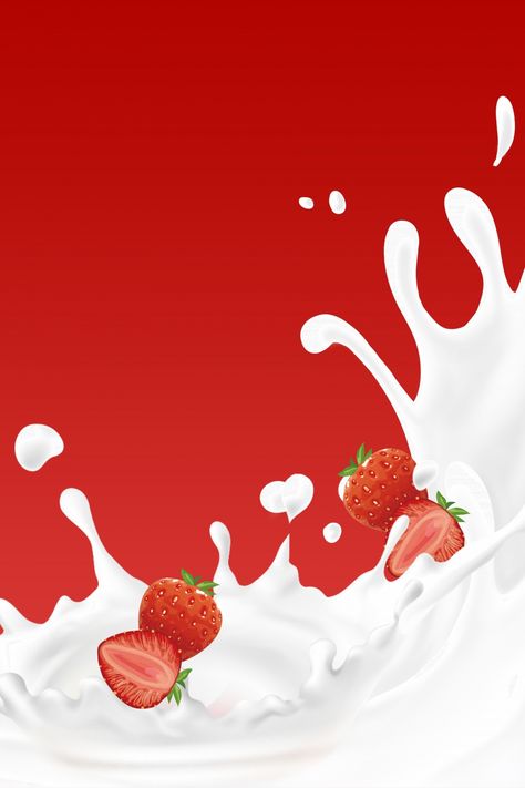 Supermarket Yogurt Promotion Poster Background Material Ice Cream Poster, Plan Image, Desain Buklet, Promotion Poster, 1080p Anime Wallpaper, Natural Yogurt, Food Graphic Design, Strawberry Smoothie, Phone Wallpaper Patterns