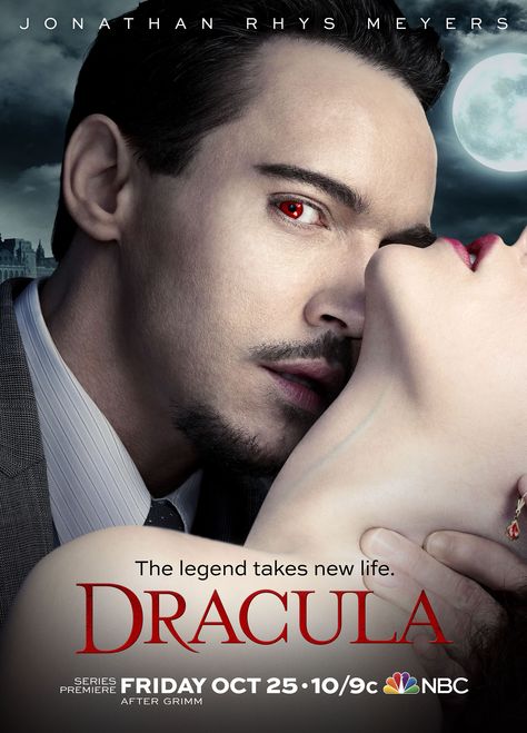 #Dracula premieres October 25 at 10/9c. Dracula Tv Series, Dracula Jonathan Rhys Meyers, Dracula 2013, Jonathan Rhys Meyer, Dracula Nbc, Dracula Series, Oliver Jackson Cohen, Bloc Party, Vampire Movies