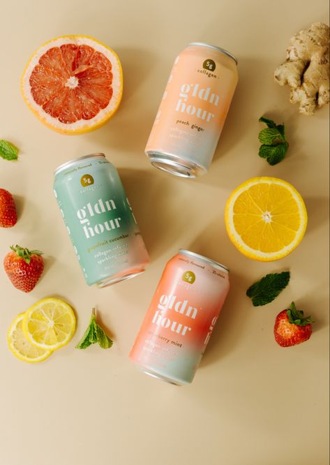 Beverage Product Photography, Ginger Drink Photography, Beverage Can Photography, Bears Photography, Seltzer Product Photography, Canned Drink Product Photography, Beverage Photography Ideas, Flavored Sparkling Water, Vodka Soda