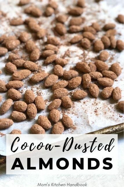 Cocoa Dusted Almonds Recipes, Chocolate Covered Almonds Recipe, Roasted Almonds Recipe, Chocolate Dipped Cookies, Flours Banana Bread, Chocolate Covered Almonds, High In Fiber, Dipped Cookies, Less Sugar