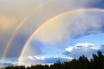 Angel Stories, Mom In Heaven, Rainbow Pictures, Double Rainbow, Rainbow Aesthetic, Earth Angel, Stairway To Heaven, Sacred Art, Bad Timing