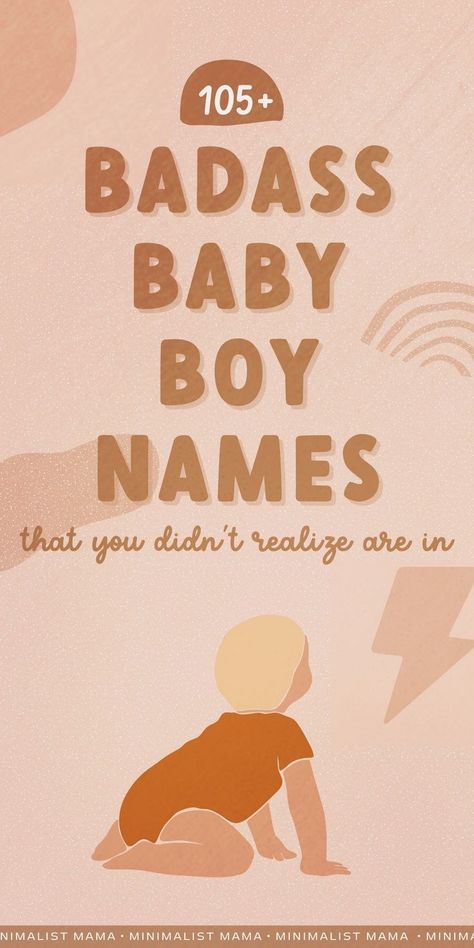 Searching for unique baby names and meanings to add to your baby names list? These are the BEST baby boy names in 2023 that are totally edgy, badass, tough - but still super wearable and cool. Tate Name Meaning, Ellis Name Meaning, Truly Unique Boy Names, Unusual Baby Names Boys, H Boy Names Baby Name, Oaklee Name, Unique Baby Names 2023, Unusual Boy Names List, Unique Baby Names And Meanings