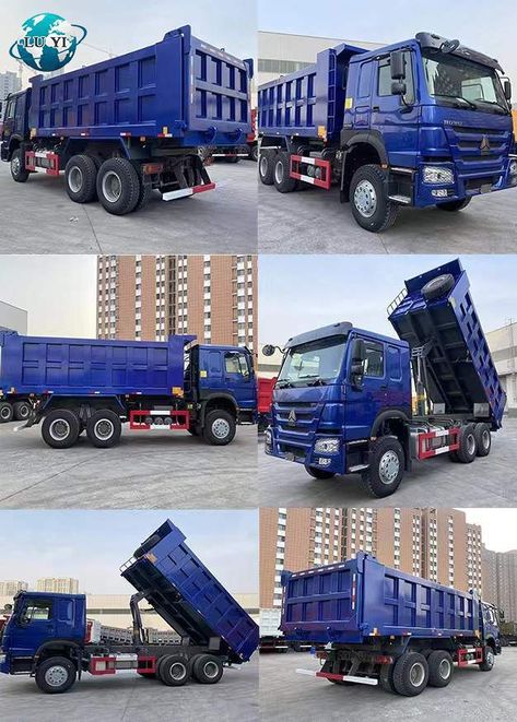 10 Wheels Howo Tipper Truck Luyi is a professional supplier of dump truck models including Sino truck HOWO 336hp 6X4 10 wheels 16 cubic meters dump truck, sino truck 371hp 10 wheeler 30 tons 20 cubic meters dump truck, SINOTRUK howo 8X4 12 wheeler 40tons end dump truck and so on. #DumpTruck #DumpTrailer #TipperTruck #Truck #Trailer #HeavyMachinery #Construction #HeavyEquipment #Vehicle Mack Trucks For Sale, Howo Trucks, Dump Trailers, Tipper Truck, Mack Trucks, Year Plan, Heavy Machinery, Dump Trucks, Investment Banking