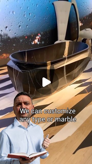 Franko on Instagram: "Crafted to Perfection: Our exquisite marble bathtub, carved with precision on a 6-axis CNC, customized just for you! ✨ #LuxuryLiving #CustomDesign 🛀 🛁
#foryoupage#marble#stone#lebanon#saudiarabia#dubai#frankothemarblemaster#françoisbeainy" Marble Bathtub, Stone Bathtub, Marble Stones, Luxury Living, Dubai, Marble, Custom Design, Carving, Stone