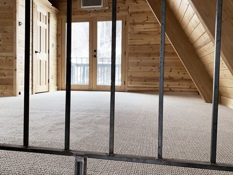 New Carpet in the Cabin Loft! - Chris Loves Julia Cabin Carpet, Dream Ranch, Cabin Loft, House Big, Passive Solar Design, Hallway Carpet Runners, Solar Design, Chris Loves Julia, Passive Solar