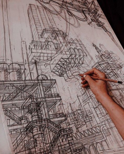 Sketches Of Buildings, Architecture Sketches, Architectural Sketches, نباتات منزلية, Building Sketch, Gothic Cathedrals, Architecture Design Sketch, Architecture Drawing Art, Arte Inspo