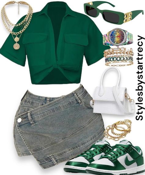 Plus Size Baddie Outfits, Fasion Outfits, Stylish Summer Outfits, Shein Outfits, Cute Lazy Day Outfits, Swag Outfits For Girls, Looks Black, Cute Swag Outfits