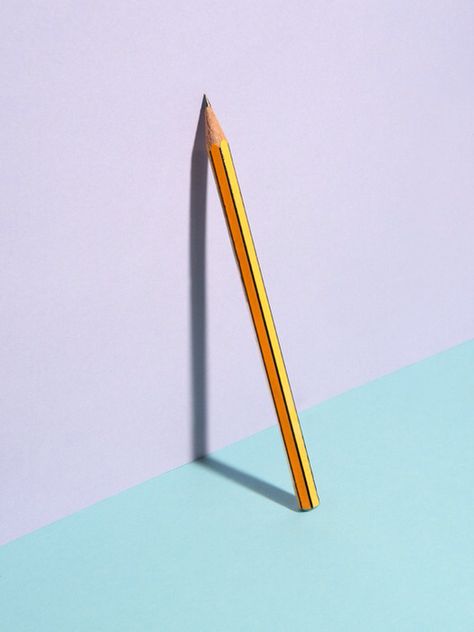 Pencil Shadow Photography, Still Life Photos, Minimalist Photography, Color Studies, Still Life Art, Abstract Photography, Everyday Objects, Life Inspiration, Still Life Painting