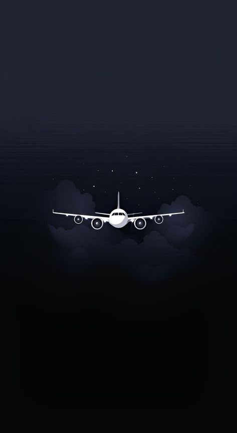 Plane Wallpaper, Airplane Wallpaper, Phone Wallpaper Boho, Space Phone Wallpaper, Screen Savers Wallpapers, Dreamy Artwork, Tumblr Backgrounds, Black Background Wallpaper, Paper Background Texture