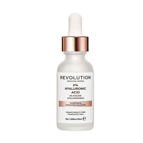 Revolution Skincare 2% Hyaluronic Acid Serum Under Eye Serum, Revolution Skincare, Tinola, Fixing Spray, Under Eye Puffiness, Firming Serum, Skin Blemishes, Beauty Products Drugstore, Hyaluronic Acid Serum