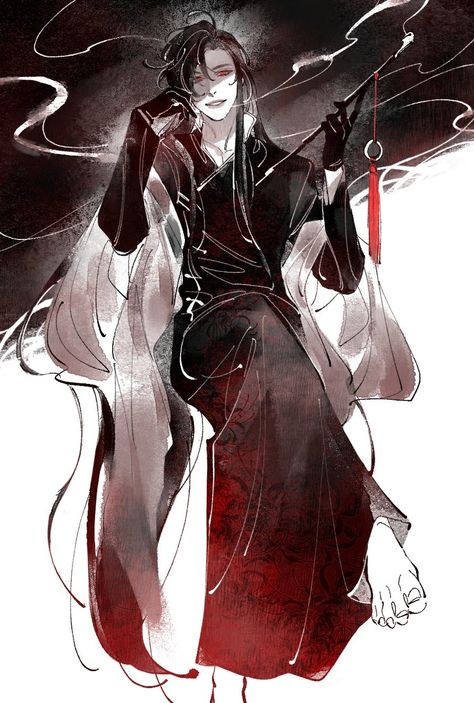 Yiling Laozu, I Fancy You, Halloween Digital, The Grandmaster, Fantasy Series, Heaven's Official Blessing, Chinese Art, Painting Inspiration, Cool Art