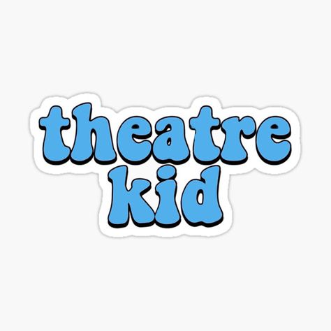 Theatre Stickers, Theatre Kid, Stickers Packs