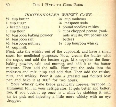 Hootenholler Whisky Cake Recipe - The Henry Ford Whisky Cake Recipe, Whisky Cake, Old Recipe Book, Hp Sauce, Whiskey Cake, Old Time Recipes, Heirloom Recipes, Cake Mug, Handwritten Recipes