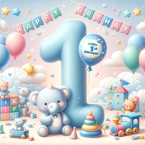 🎈👶 Celebrate your little champ's first birthday with the sweetest wishes! 🎂🎉 Make his day memorable with these adorable messages and watch him light up with joy! 🌟💙 #1stBirthday #BabyBoy #BirthdayWishes #FirstYearMilestone #CutiePie #BirthdayCelebration First Birthday Wishes For Baby Boy, Happy 1st Birthday Boy Quotes, Happy 1st Birthday Boy Wishes, 1st Birthday Wishes For Boy, Happy First Birthday Wishes, Happy First Birthday Boy, First Birthday Background, Birthday Wishes For Baby Boy, Happy Birthday Wishes Boy