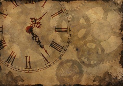 Elfilibusterismo Background, Punk Background, Punk Pattern, Steampunk Background, Steampunk Wallpaper, Vintage Paper Printable, Sci Fi Wallpaper, Steampunk Aesthetic, Clock Tattoo Design