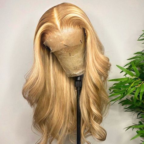 Alipearl Hair Mixed Color Body Wave Highlight Wig #27/613 Piano Color 13*4 Lace Frontal Wig Body Wave Lace Wigs With Natural Baby Hair And Pre Plucked Hairline Frontal Wig Hairstyles, Blonde Lace Front Wigs, Dope Hairstyles, Front Lace Wigs Human Hair, Lace Hair, Human Hair Lace Wigs, Frontal Wig, Blonde Wig, Baddie Hairstyles