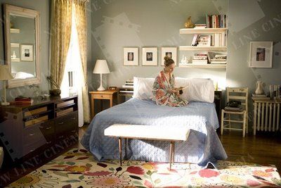 Carrie Bradshaw Apartment, Apartment City, Apartment Wishlist, City Bedroom, Trendy Apartment, White Interior Design, Trendy Bedroom, Design Del Prodotto, Cool Apartments