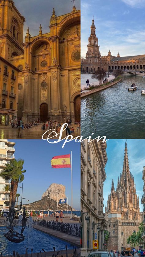 #spain #europe #travel #aesthetic Europe Travel Aesthetic, Spain Travel, Travel Aesthetic, Travel Dreams, Europe Travel, Madrid, Vision Board, Spain, Travel