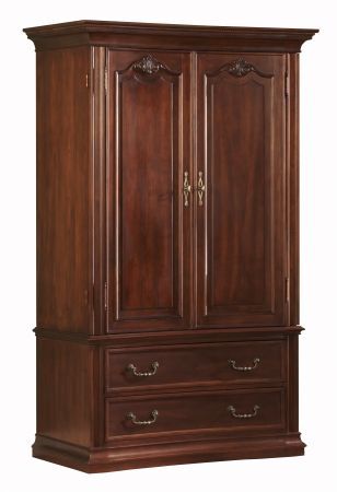 Antique Armoire Wardrobe Design Vintage, Vintage Wooden Wardrobe, Wooden Cupboards Bedroom, Dark Wood Wardrobe, Antique Wardrobe Closet, Classical Wardrobe, Armoire Ideas, Old Wardrobe, Colonial Interior Design