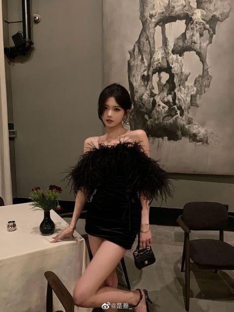 Korean Outfits For Party, Korean Fashion Party Outfit, Korean Gala Dress, Korean Fashion Dress Party, Korean Prom Dresses, Mode Ulzzang, 파티 드레스, Pretty Prom Dresses, Teen Fashion Outfits