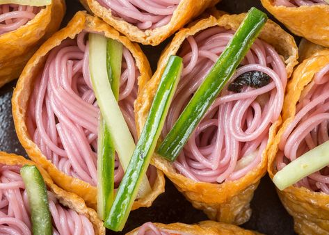 Somen Salad, Japanese Cucumber, Plate Lunch, Japanese Noodles, Purple Sweet Potatoes, Sushi Bar, Rice Vinegar, Other Recipes, Japanese Food