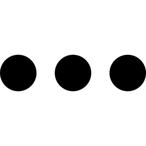 Three dots more indicator | Free Icon #Freepik #freeicon #freedots #freethree #freemore #freeindicator Dot Png For Editing, White Creature, Copy And Paste Fonts, Google Material Design, Bubble Letter Fonts, Font Bubble, Minimal Font, Dot Icon, Instagram Font