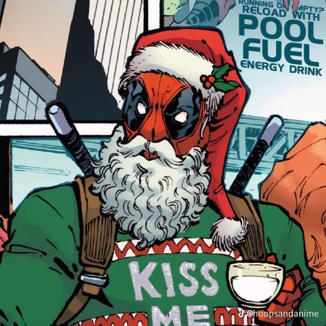 Deadpool Pfp, Deadpool Icon, Deadpool Christmas, Deadpool X Spiderman, Deadpool Art, Spaider Man, Deadpool And Spiderman, Deadpool Comic, Dc Icons