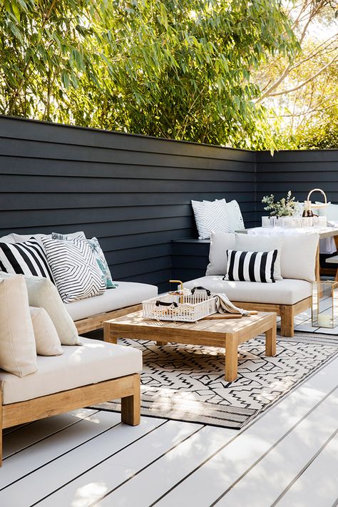 Outdoor Furniture Australia, Three Birds Renovations, Outdoor Entertaining Spaces, Patio Furniture Cushions, Three Birds, Deck Furniture, Outdoor Entertaining Area, House Room, Décor Diy