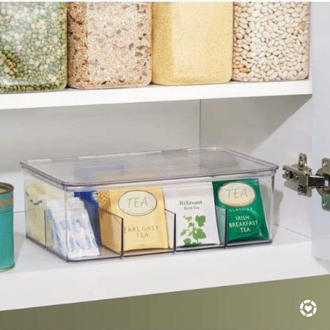 #amazoninfluencer #pantryorganization #pantryorganizationideas #pantry #organizationideas #organizedhome #organizedkitchen #organizedpantry Teabag Storage, Irish Breakfast Tea, Tea Box Storage, Tea Organization, Tea Bag Organizer, Irish Breakfast, Tea Storage, Breakfast Tea, Tea Box