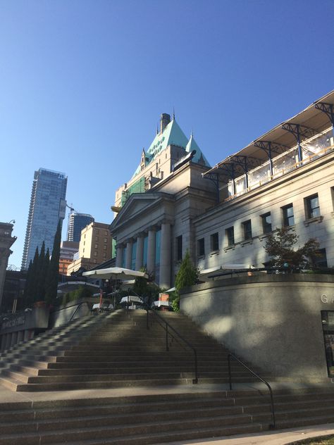 Vancouver Art Gallery Love the architecture of some of the buildings in Vancouver Vancouver, British Columbia, Vancouver Art Gallery Aesthetic, Art Gallery Aesthetic, Gallery Aesthetic, Vancouver Art Gallery, Art Museums, Art Museum, Columbia