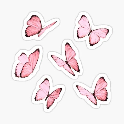 Pink Butterfly, Sticker Pack, Stickers Packs, Sticker Art, Butterflies, Vinyl Decal Stickers, Light Pink, Vinyl Decal, Cars