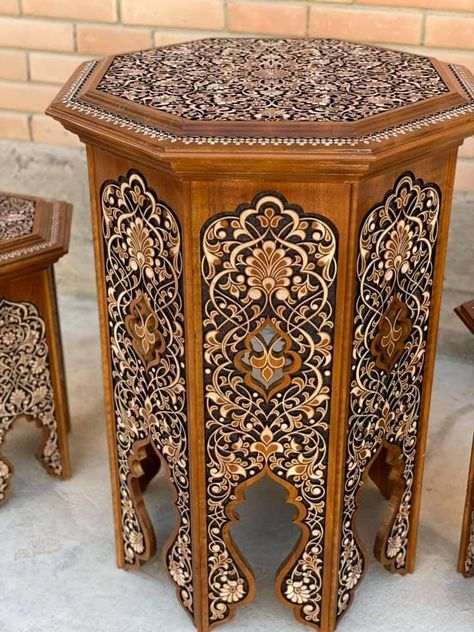 Iranian Furniture, Desi Furniture, Arab Furniture, Persian Furniture, Arabian Furniture, Moorish Furniture, Arabic Furniture, Islamic Furniture, Marquetry Furniture