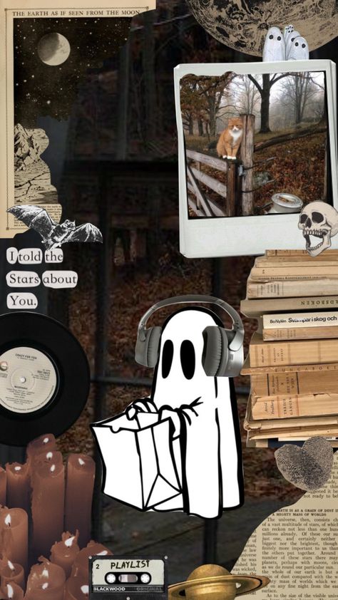 Snoopy, Fall Music Aesthetic, November Wallpaper, Aesthetic Shuffles, Fall Music, Halloween Music, Music Collage, Spooky Szn, Love Halloween