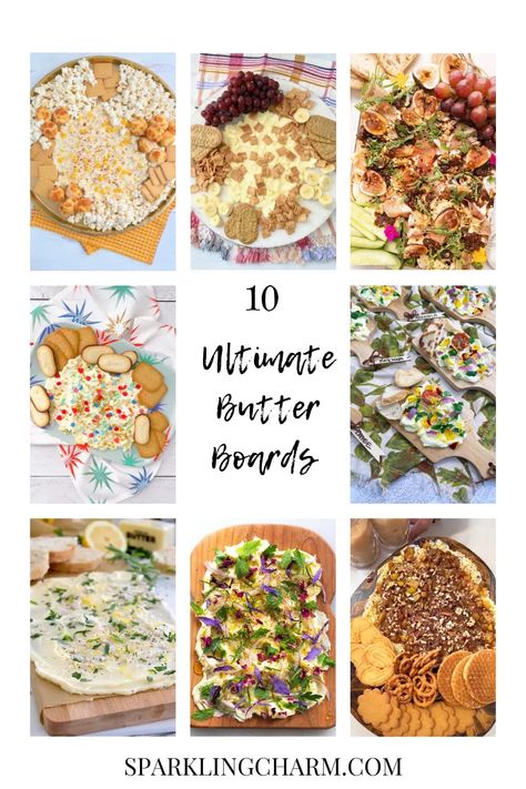 Butter Board Ideas, Toast Butter, Butter Boards, Butter Board, Homemade Apple Pie Filling, Flavored Butter, Sweet Butter, Charcuterie Inspiration, Best Butter