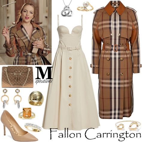 Boss Lady Outfit, Rich Outfits, Dynasty Outfits, Fallon Carrington, Award Show Dresses, Class Outfits, Boss Outfit, Liz Gillies, Academia Style