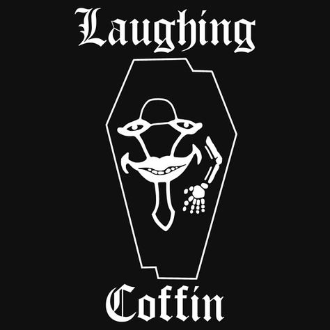 SAO Guild - Laughing Coffin Laughing Coffin Tattoo, Laughing Coffin, Coffin Logo, Gang Symbols, Coffin Tattoo, Harley Davidson Wallpaper, Tattoo Outline Drawing, Zombie Art, Rp Ideas