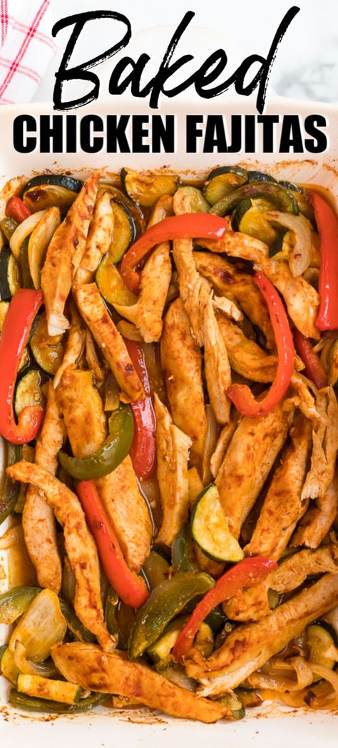 Mexican Taco Seasoning, Mexican Chicken Fajitas, Chicken Fajitas Recipe, Easy Chicken Fajitas, Quick Easy Chicken, Baked Chicken Fajitas, Fajitas Recipe, Chicken Fajita Recipe, Six Sisters