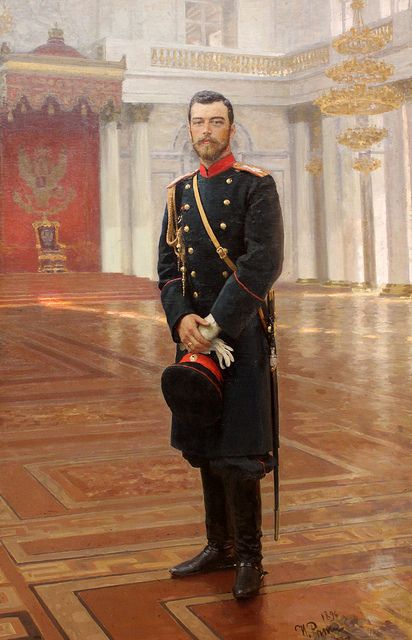 "Portrait of Tsar Nicholas II" by Ilya Repin (1844-1930) by Ronnie R, via Flickr Ilya Repin, Alexei Romanov, Anastasia Romanov, Nicolas Ii, Maria Feodorovna, House Of Romanov, Alexandra Feodorovna, Romanov Dynasty, Tsar Nicholas Ii