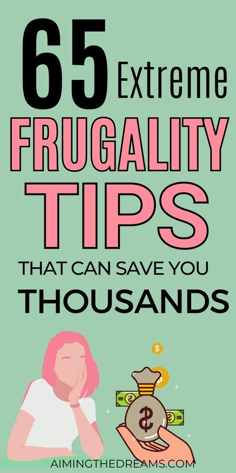 Frugal Living, Extreme Frugality, Tips To Save Money, Frugal Tips, Save Money, Money