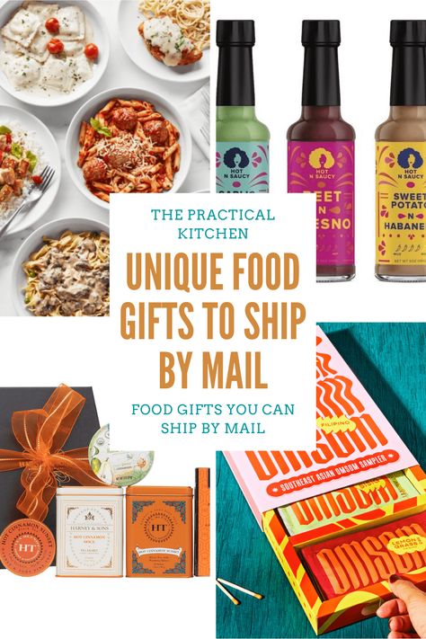 Best Food Gifts For Christmas, Gifts For Food Lovers, Food Gifts For Christmas, Vegan Food Gifts, Unique Food Gifts, Foodie Gift Ideas, Lemon Angel Food Cake, Best Food Gifts, Gifts To Send